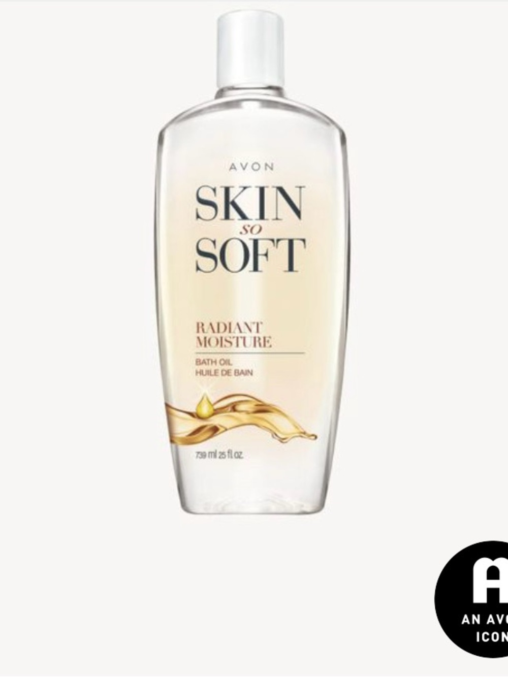 Avon Skin So Soft Bonus Size Radiant Moisture Bath Oil
